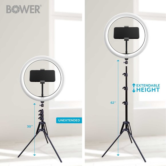 Clearance: Bower 12" Ring Light Kit - New in Box - Picture 2 of 6